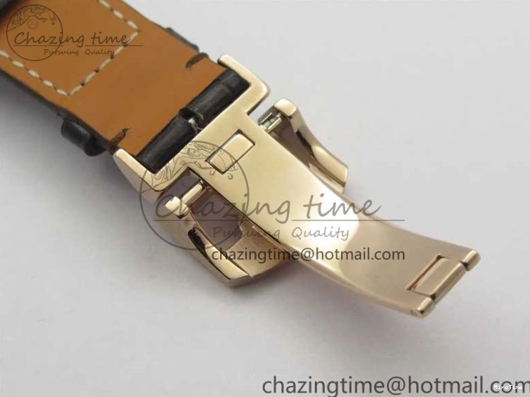 MIROTIME 0218 Compact Portugieser Perpetual Calendar IW503302 RG V9F 1:1 Best Edition White Dial on Brown Leather Strap A 7113